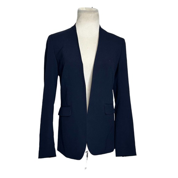 Bar III navy blue open front lined blazer size XS - Picture 1 of 12